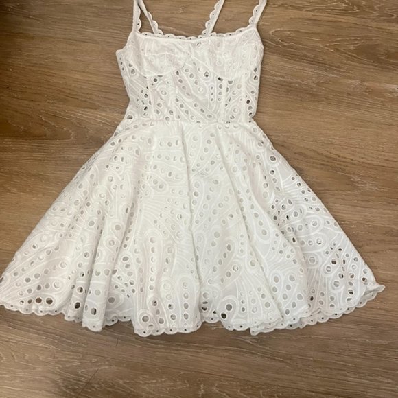 Charo Ruiz Ibiza White Mini Dress